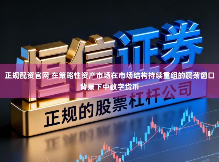 正规配资官网 在策略性资产市场在市场结构持续重组的震荡窗口背景下中数字货币